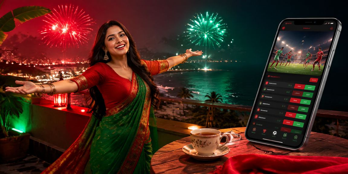সেন্ট মার্টিনে এক পর্যটক মোবাইলে ক্যাসিনো গেম উপভোগ করছেন